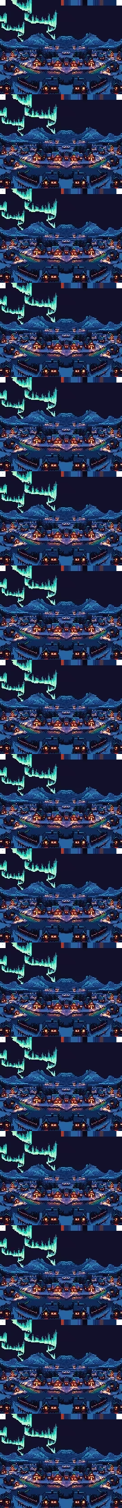 Pixel Northern Lights