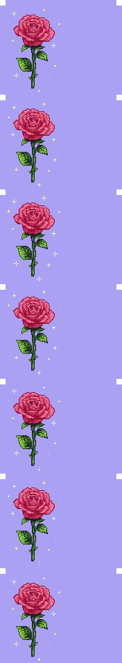 Pixel Rose